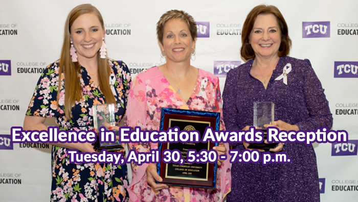 Excellence in Education Awards Reception